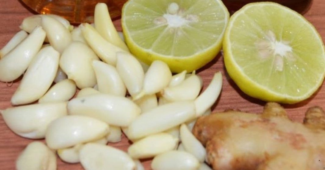 garlic ginger lemon